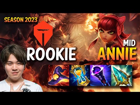 TES Rookie ANNIE vs ORIANNA Mid - KR Ranked