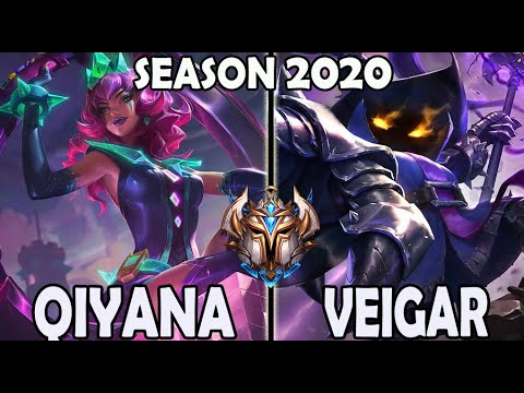 Qiyana vs Veigar MID Ranked Challenger EUW