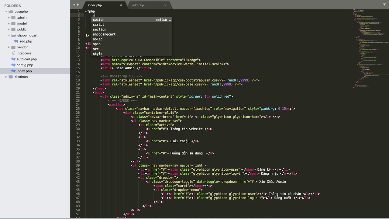 [ Tạo giỏ hàng PHP  - Shpooing Cart ] - Tạo giỏ hàng bằng php mysqli - P1