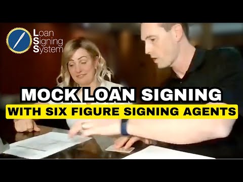 How to Do Sellers Closing as a Notary Signing Agent [2025] | Mock Loan Signing | Loan Signing System