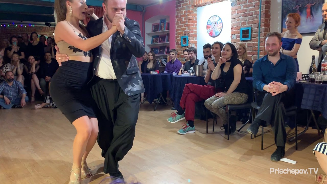 Video thumbnail for Katy Simonova and Stanislav Fursov, 3-5, Milonga Bien Porteña 13.04.2019