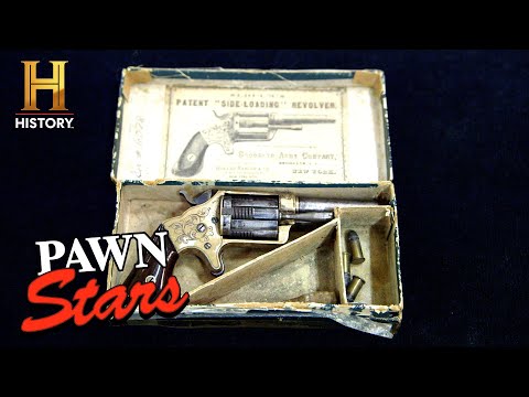 Pawn Stars Do America: SUPER RARE 1800s Revolver Sells For Over $2,000! (Season 1)