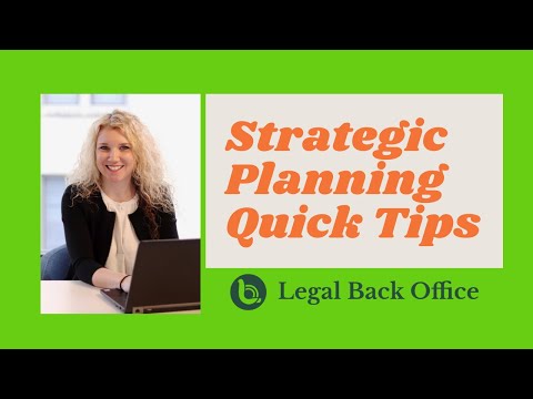 Legal Back Office video/presentation/materials