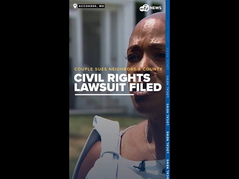 Prince George's County couple files civil rights lawsuit amid neighborhood dispute