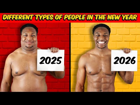 Different Types of People In The New Year