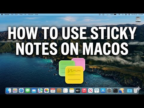 Mac Sticky Notes App