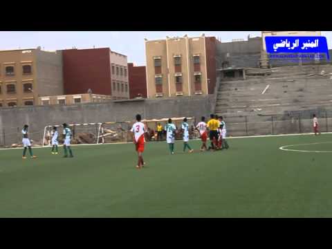 لقطات من نهائي دوري شيشا للصغار : أولمبيك الدشيرة ضد حسنية أكادير (أ) 2016/04/10