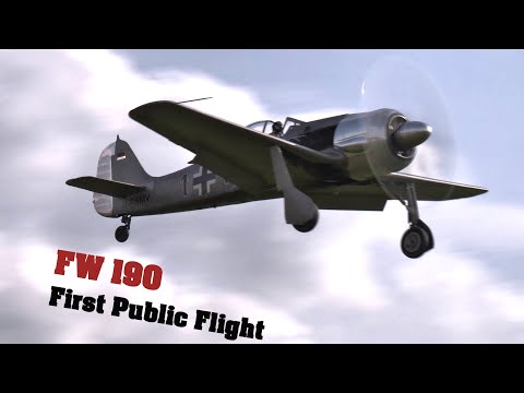 Focke-Wulf Fw 190 D-FWMV First Public Flight ✈️ Legendary WWII Warbird at Hahnweide Airshow 2025