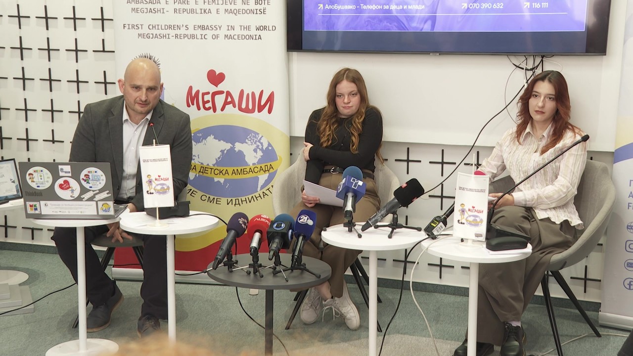 38 деца побарале помош на СОС линијата на „Меѓаши“ за страв, вознемиреност и самоубиствени мисли