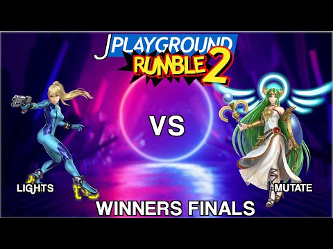 JPlayground Rumble 2 Winners Finals - Lights (ZSS) Vs MuteAce (Palutena)