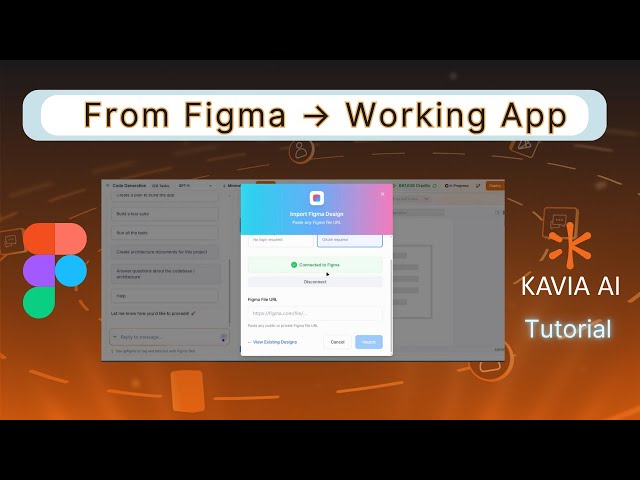 From Figma to Full App: Generate Working Code Instantly with KAVIA AI