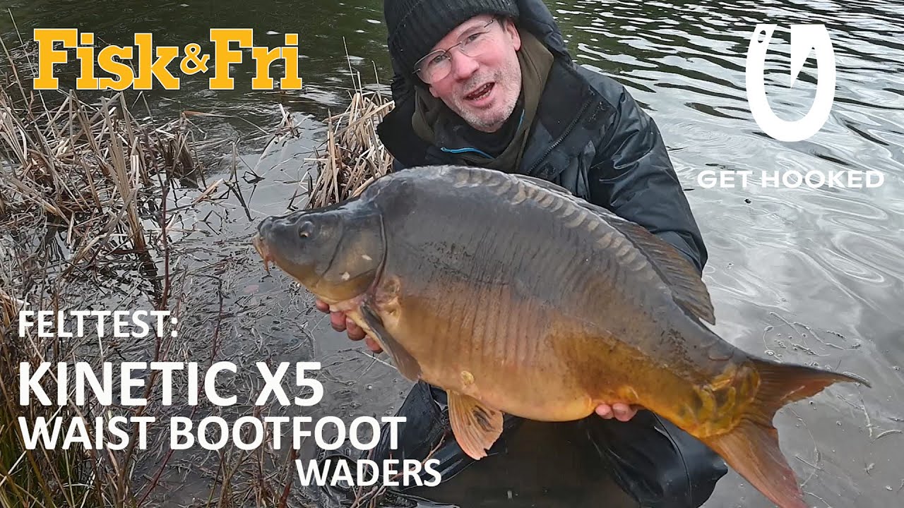NY VIDEO: FELTTEST AF KINETIC X5 WAIST BOOTFOOT WADERS