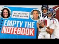 Case Keenum is C.J. Stroud's WINGMAN | Empty the Notebook NFL Week 9 | CBS Sports
