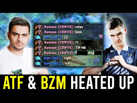ATF and BZM heated up in ranked game.. - BEST HERO vs BEST HERO!