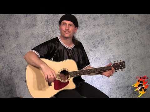 Open E Tuning on Guitar