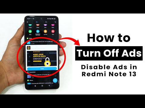How To Turn Off Ads In Redmi Note 13 | Disable Ads