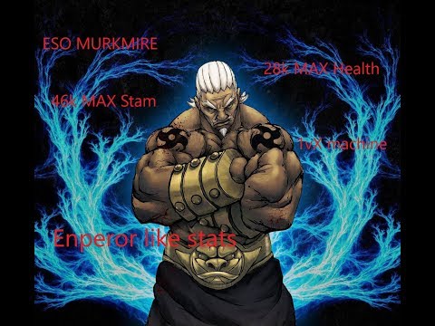 ESO Murkmire PVP Build: "Raikage" OP stam sorc 1vX build