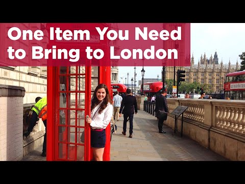 Students Recommend One Item You Need to Bring to London | Arcadia Abroad in London