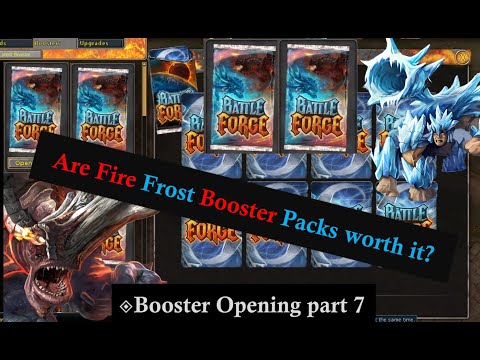 Is it Worth it? - Battleforge/Skylords Reborn Booster Opening (Fire Frost) Part 7 [With Commentary]