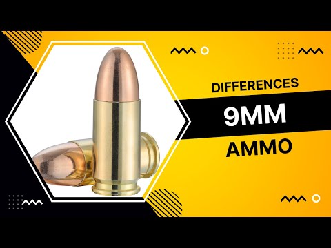 Difference in 9mm ammo  Luger, Parabellum, NATO, +p and +p+