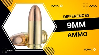 Difference in 9mm ammo  Luger, Parabellum, NATO, +p and +p+