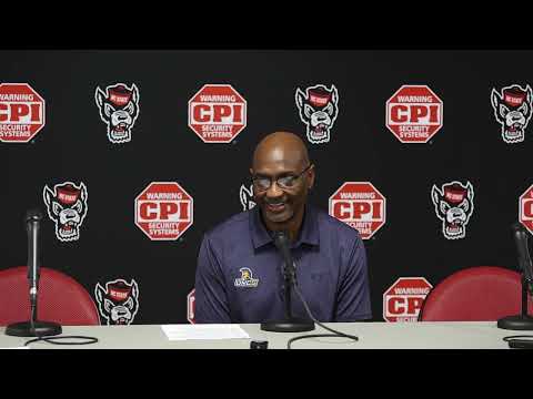 UNCG head coach Mike Jones postgame press conference after loss to NC State