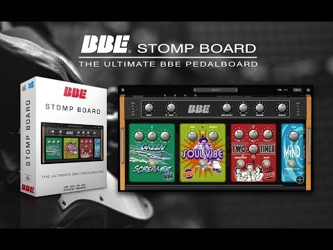 Free Download BBE Sound Stomp Board v1.7.1 macOS-HCiSO