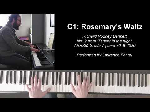 C1: Rosemary's Waltz (ABRSM Grade 7 piano 2019-2020)