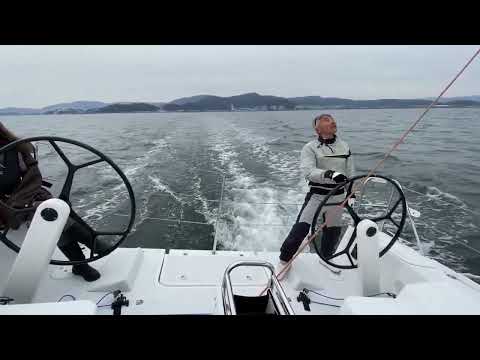 ZX - Pogo 12.50, first sailing from Laguna Marina - March 4, 2022