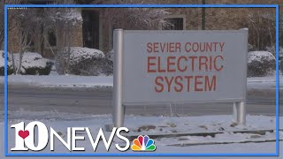 Thousands without power in Sevier County