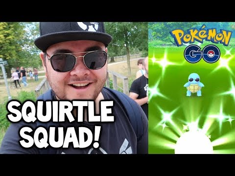 4X SHINY SQUIRTLE IN A ROW DURING POKÉMON GO COMMUNITY DAY! Video