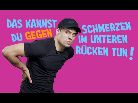 Schmerzen im unteren Rücken? Mach diese drei Übungen! | #KeineMachtDemSchmerz
