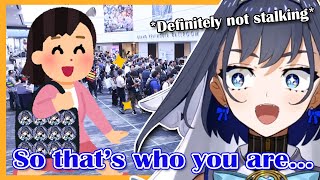 [holo] Kronii去展場偷偷觀察粉絲