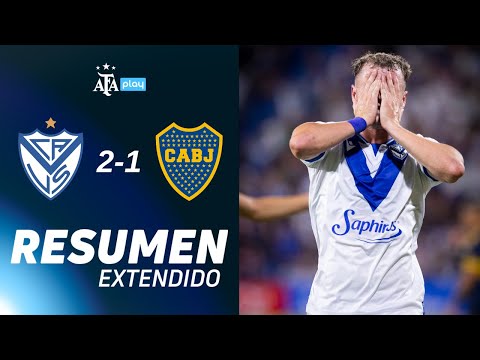 Velez Sarsfield 2 vs. 1 Boca Juniors | #TorneoApertura2026 | Resumen Extendido | Fecha 4