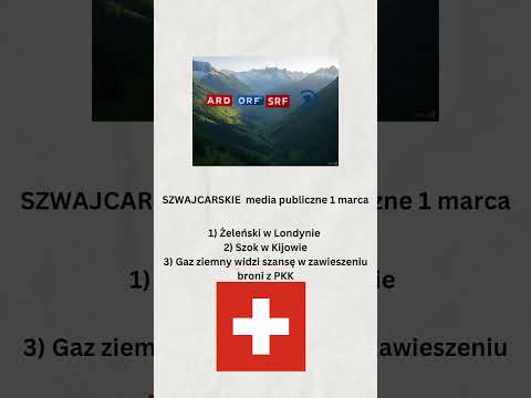 szwajcarskie media publiczne 1 marca