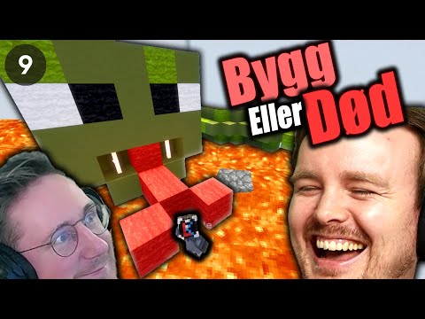 Bygg eller Drukne i Lava - Norsk Minecraft build battle