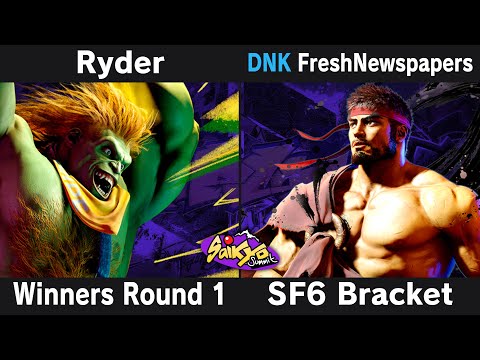 Saikyo Summit Weekly #30 - Ryder (Blanka) vs. FreshNewspapers (Ryu) - Winners Round 1 - SF6