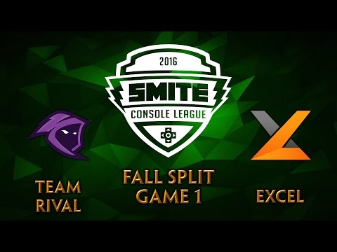 SMITE Console League NA Fall Split Week 7 - Team Rival vs. exceL (Game 1)