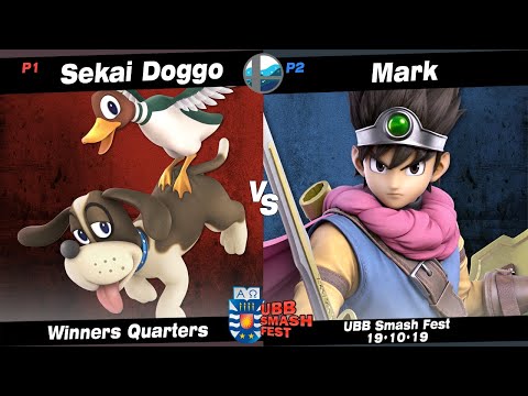 UBB SmashFest: SS | Sekai Doggo (Duck Hunt) vs Mark (Hero) - Winners Quarters