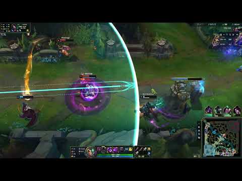 Kaisa Morgana vs Jhin Zilean Bot Lane Gameplay