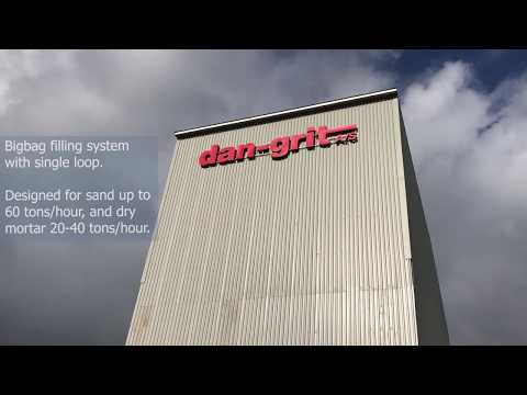 Dan-grit bigbag filling system