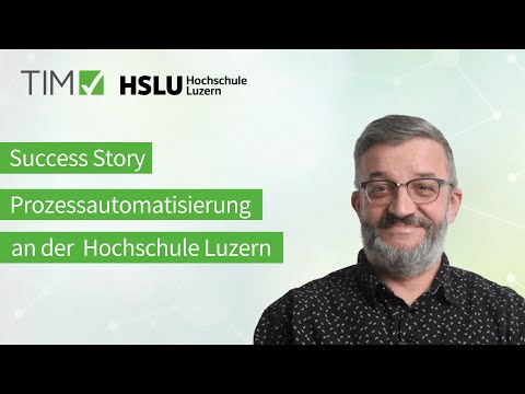 TIM Solutions - Kundeneinblicke Hochschule Luzern