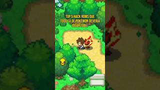 TOP 5 HACK ROMS QUE TODO FÃ DE POKÉMON DEVIRIA JOGAR (GBA)