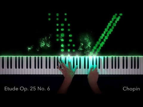 Chopin - Etude Op. 25 No. 6 in G♯ minor "Double Thirds"