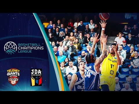 Telenet Giants Antwerp v JDA Dijon - Full Game - Basketball Champions League 2018-19