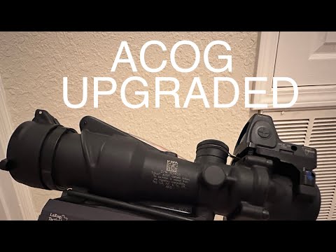 Trijicon ACOG 1.5x TA45 Optic Review: Red Dot Replacement? (HD)