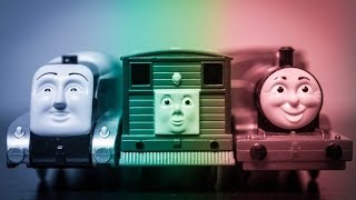 The Amazing Fisher-Price Thomas & Friends TrackMaster Toby, Spencer, and James Talking Engines