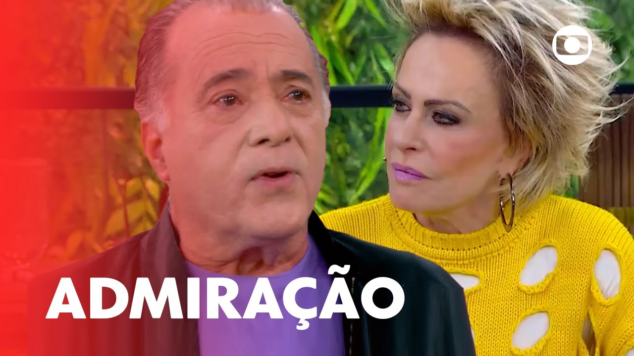 Tony Ramos se emociona com depoimentos carinhosos dos colegas de trabalho | Mais Você | TV Globo