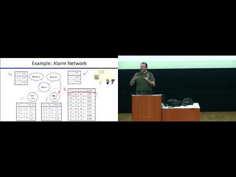 COMPSCI 188 - 2018-10-16 - Bayes' Nets: Inference (Variable Elimination)