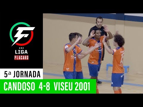Liga Placard: Candoso/Natcal 4 - 8 Viseu 2001